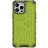 Odolné puzdro na Apple iPhone 13 Pro Honeycomb Armor zelené Odolné puzdro na Apple iPhone 13 Pro Honeycomb Armor zelené