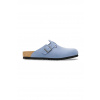 Kožené šľapky Birkenstock Boston 1028225 modrá EUR 44 Kožené šľapky Birkenstock Boston 1028225 modrá EUR 44