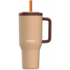 Termohrnček so slamkou Kambukka Rio Tumbler Almond Dream 950ml hnedý Termohrnček so slamkou Kambukka Rio Tumbler Almond Dream 950ml hnedý