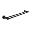 Ravak Držiak uterákov, dvojitý, 60 cm, čierna matná KN320.20BLM X07P1304 Ravak Držiak uterákov, dvojitý, 60 cm, čierna matná KN320.20BLM X07P1304