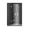 Sprchový kút RAVAK Smartline SMSKK 4-80 chróm+transparent dvojkrídlové dvere 3S244A00Y1