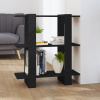 zahrada-XL Knižnica/deliaca stena čierna 80x30x87 cm 811584 zahrada-XL Knižnica/deliaca stena čierna 80x30x87 cm 811584