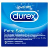 Durex Extra Safe - extra lubrikované kondómy 3ks Durex Extra Safe - extra lubrikované kondómy 3ks