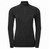 Dámske tričko Montane Dart XT Zip Neck Women's Black L Dámske tričko Montane Dart XT Zip Neck Women's Black L