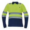 Cerva Leon Pánska HI-VIS polokošeľa 03220005 žltá/navy 5XL Cerva Leon Pánska HI-VIS polokošeľa 03220005 žltá/navy 5XL