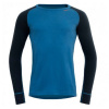 Pánske funkčné tričko Devold DUO ACTIVE MERINO 205 - modrá XL Pánske funkčné tričko Devold DUO ACTIVE MERINO 205 - modrá XL