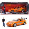 Jada Toys Rýchlo a zbesilo auto 1995 Toyota Supra + figúrka Brian O'Conner 1:24 Jada Toys Rýchlo a zbesilo auto 1995 Toyota Supra + figúrka Brian O'Conner 1:24
