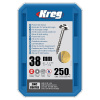 Kreg Zinc Maxi-Loc Skrutky pre skryté spoje - 38 mm, hrubý závit, 250 ks SML-C150-250 Kreg Zinc Maxi-Loc Skrutky pre skryté spoje - 38 mm, hrubý závit, 250 ks SML-C150-250