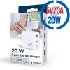 GEMBIRD TA-UC-PDQC20L-W-01, Nabíjačka, USB/USB-C GEMBIRD TA-UC-PDQC20L-W-01, Nabíjačka, USB/USB-C