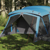 zahrada-XL Kempingový stan s verandou, 4 osoby, modrý, vodoodolný 94537 zahrada-XL Kempingový stan s verandou, 4 osoby, modrý, vodoodolný 94537