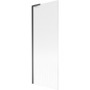 Mexen Next L vaňová clona 1-krídlová 70 x 150 cm, prúžky, čierna - 895-070-000-03-09-70 Mexen Next L vaňová clona 1-krídlová 70 x 150 cm, prúžky, čierna - 895-070-000-03-09-70