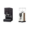 Gaggia Classic E24, black + Eureka Mignon Specialita, WD white, walnut Gaggia Classic E24, black + Eureka Mignon Specialita, WD white, walnut
