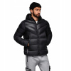 Ombre prešívaná pánska bunda s kapucňou OM-JAHP-0303, veľkosť M Ombre prešívaná pánska bunda s kapucňou OM-JAHP-0303, veľkosť M