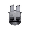 Pouzdro na 2 dvouřadé zásobníky Glock ráže 9 mm / 40 SW / .357, rotační pádlo, Fobus Pouzdro na 2 dvouřadé zásobníky Glock ráže 9 mm / 40 SW / .357, rotační pádlo, Fobus