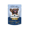 CLUB 4 PAWS Premium Plus kúsky s lososom a makrelou v omáčke pre psov 85 g CLUB 4 PAWS Premium Plus kúsky s lososom a makrelou v omáčke pre psov 85 g
