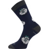 VLNĚNKA DĚTSKÁ teplé veselé merino ponožky VoXX tmavě modrá 25-29 1 pár VLNĚNKA DĚTSKÁ teplé veselé merino ponožky VoXX tmavě modrá 25-29 1 pár