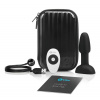 b-Vibe Rimming - análny vibrátor s rotujúcimi guličkami - čierny b-Vibe Rimming - análny vibrátor s rotujúcimi guličkami - čierny