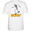 pánske tričko BONES SKATE SKELETON 3 WHITE XXL pánske tričko BONES SKATE SKELETON 3 WHITE XXL