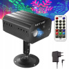 Laserový diskotékový projektor 3D + diaľkové ovládanie Laserový diskotékový projektor 3D + diaľkové ovládanie