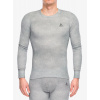 Funkčné tričko Odlo Active Warm X Pow BL Top Crew Neck L/S - silver grey Funkčné tričko Odlo Active Warm X Pow BL Top Crew Neck L/S - silver grey