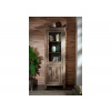 Bighome - GREY WOOD Vitrína 190x65 cm, palisander Bighome - GREY WOOD Vitrína 190x65 cm, palisander
