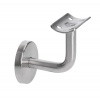 EB1-4371 - držiak madla so skrátenou vzdialenosťou od steny - na trubku ø 42.4mm s krytkou, brúsená nerez K320 /AISI304 (držiak madla na stenu) EB1-4371 - držiak madla so skrátenou vzdialenosťou od steny - na trubku ø 42.4mm s krytkou, brúsená nerez K320 /AISI304 (držiak madla na stenu)