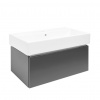 Swiss aqua technologies Koupelnová skříňka s umyvadlem SAT Feel 80x30x46 cm antracit mat SATFEEL80ANTU2 Swiss aqua technologies Koupelnová skříňka s umyvadlem SAT Feel 80x30x46 cm antracit mat SATFEEL80ANTU2