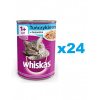 WHISKAS Adult konzerva 24x400 g - kompletné krmivo pre dospelé mačky, kúsky s tuniakom v želé WHISKAS Adult konzerva 24x400 g - kompletné krmivo pre dospelé mačky, kúsky s tuniakom v želé