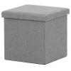 Autronic Taburet s úložným priestorom, látka sivá TAB-461 GREY2 Autronic Taburet s úložným priestorom, látka sivá TAB-461 GREY2