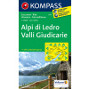 KOMPASS 071 Alpi di Ledro, Valli Giudicarie 1:50t turistická mapa (oblasť Lago di Garda) KOMPASS 071 Alpi di Ledro, Valli Giudicarie 1:50t turistická mapa (oblasť Lago di Garda)