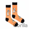 Fusakle ponožky Lolek a Bolek Oranžová Fusakle ponožky Lolek a Bolek Oranžová
