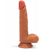 X-MEN Double Layer Silicon Dildo Brown 1 (19cm) X-MEN Double Layer Silicon Dildo Brown 1 (19cm)