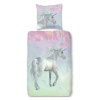 Detské bavlnené obliečky Good Morning Green Unicorn, 140 × 200 cm Detské bavlnené obliečky Good Morning Green Unicorn, 140 × 200 cm
