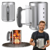 Weber kompaktný komín na rozpaľovanie grilu na brikety rapidfire 7447 Weber kompaktný komín na rozpaľovanie grilu na brikety rapidfire 7447