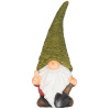 Dekorácia MagicHome, Trpaslík, zelený, keramika, 22,5x19,5x51,50 cm Dekorácia MagicHome, Trpaslík, zelený, keramika, 22,5x19,5x51,50 cm