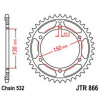 JT Reťazová rozeta JT JTR 866-38 38T, 532 JT Reťazová rozeta JT JTR 866-38 38T, 532
