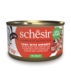 Výhodné balenie Schesir Complete Nutrition filety v želé 24 x 85 g - tuniak s krevetami Výhodné balenie Schesir Complete Nutrition filety v želé 24 x 85 g - tuniak s krevetami