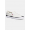 Tenisky Tommy Hilfiger TH HI VULC CORE LOW II SLIPON FM0FM05514 biela EUR 44 Tenisky Tommy Hilfiger TH HI VULC CORE LOW II SLIPON FM0FM05514 biela EUR 44