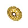 GEKO H00122 Kotouč diamantový hrnkový brusný dvouřadý, 125x5x22,23mm GEKO H00122 Kotouč diamantový hrnkový brusný dvouřadý, 125x5x22,23mm