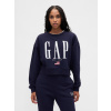 GAP Oversize Mikina s VintageSoft Logo modrá L GAP 1200147977312 GAP Oversize Mikina s VintageSoft Logo modrá L GAP 1200147977312
