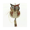Jesenná dekorácia sova s veľkými očami na zavesenie Jesenná dekorácia sova s veľkými očami na zavesenie