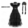 Kostým Wednesday Addams veľkosť 140 Kostým Wednesday Addams veľkosť 140