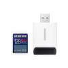 Paměťová karta Samsung PRO ULTIMATE SDXC 128GB, CL10 U3 V30 (č/z: až 200/130MB/s) + USB adaptér Paměťová karta Samsung PRO ULTIMATE SDXC 128GB, CL10 U3 V30 (č/z: až 200/130MB/s) + USB adaptér