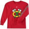 Dětské tričko Chicago Blackhawks NHL Old Time Hockey Two Hit Long Sleeve - vintage logo Veľkosť: Dětské L (11 - 12 let) Dětské tričko Chicago Blackhawks NHL Old Time Hockey Two Hit Long Sleeve - vintage logo Veľkosť: Dětské L (11 - 12 let)