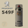 PEUGEOT 549F BEIGE CERAMIQUE barva Sprej 400ml PEUGEOT 549F BEIGE CERAMIQUE barva Sprej 400ml