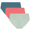 Under Armour Pure Stretch No Show Hipster 3 Pack - Enamel Blue/Posh Pink/Breezy/Starlight - women´s L Under Armour Pure Stretch No Show Hipster 3 Pack - Enamel Blue/Posh Pink/Breezy/Starlight - women´s L