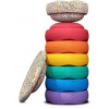 Stapelstein Rainbow Set complete 7+1, confetti classic Stapelstein Rainbow Set complete 7+1, confetti classic