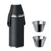 Ploskačka (230 ml) s pohárikmi (20 ml) , Black Farba: Black Ploskačka (230 ml) s pohárikmi (20 ml) , Black Farba: Black
