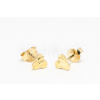 Napichovacie náušnice zlaté AUNAUN000342 Napichovacie náušnice zlaté AUNAUN000342