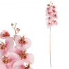 Autronic Orchidea - umelá rezaná, zlaté zdobenie, ružová KUC2604 PINK Autronic Orchidea - umelá rezaná, zlaté zdobenie, ružová KUC2604 PINK